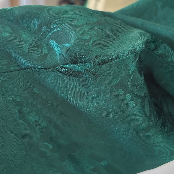 Vintage Victoria’s Secret Teal Button Down Night Shirt - M/L - Picture 8 of 8